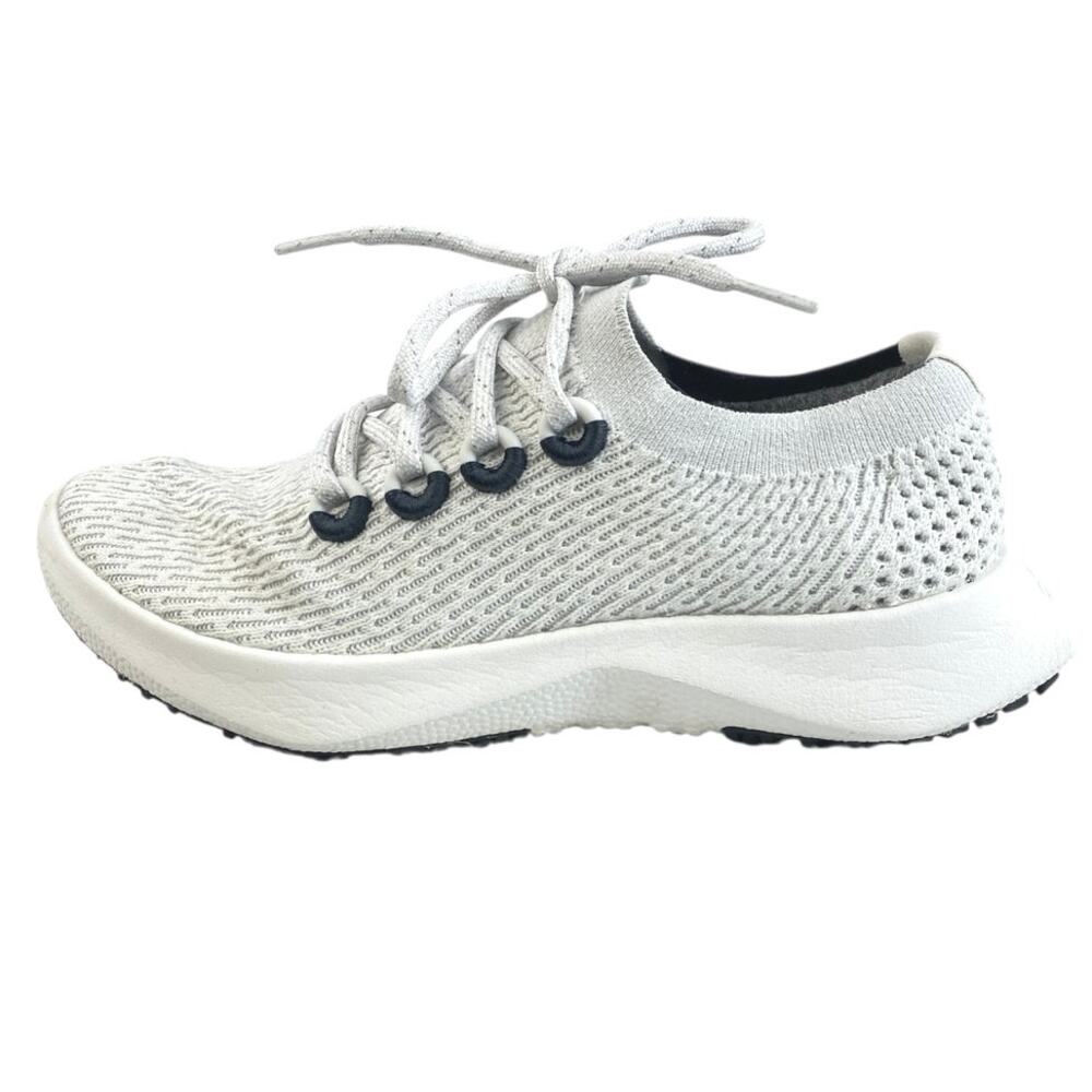 Allbirds TD2 Tree Dasher 2 White Low Top Athletic Running Sneakers Shoes Size 7